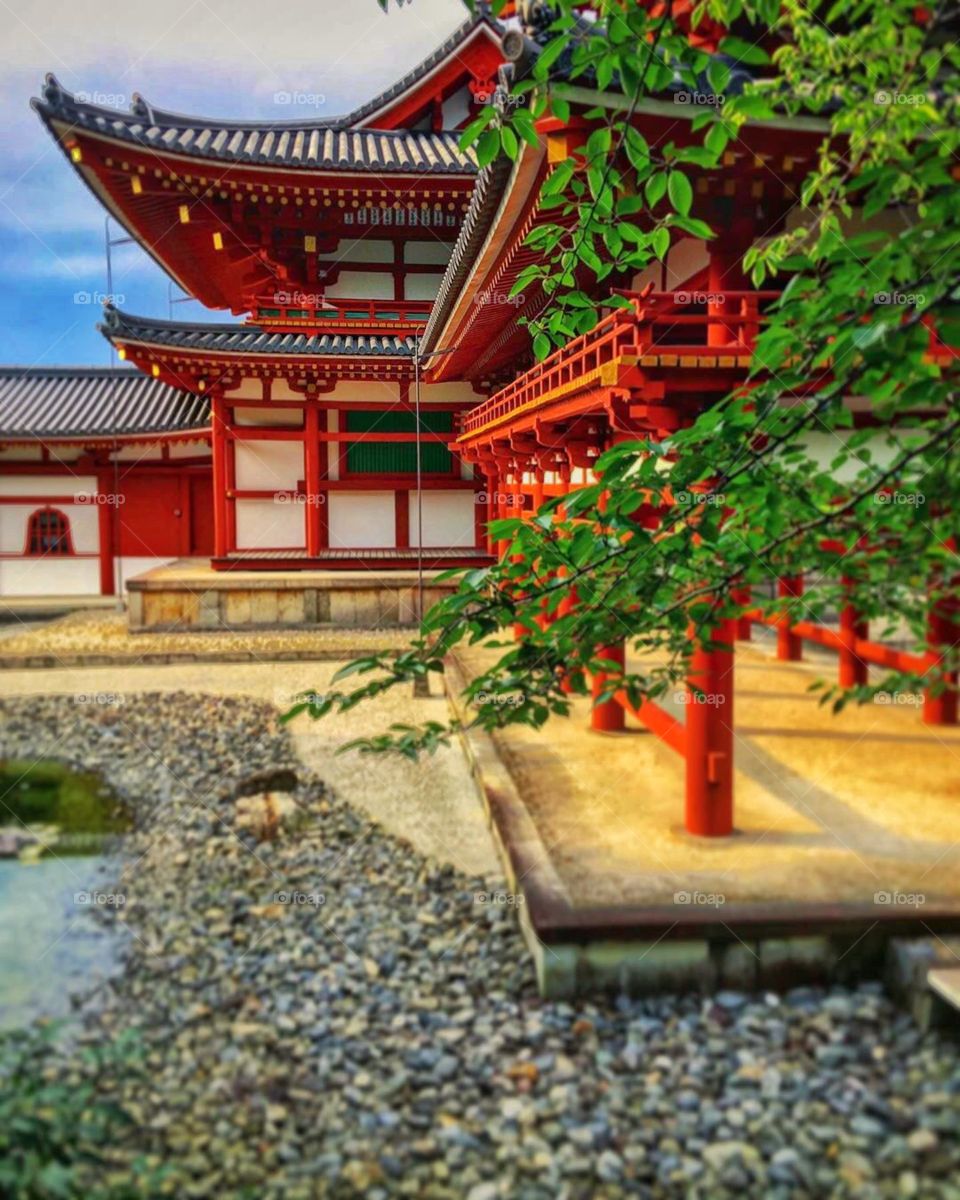 Vivid colors at Byodin - sight to behold.