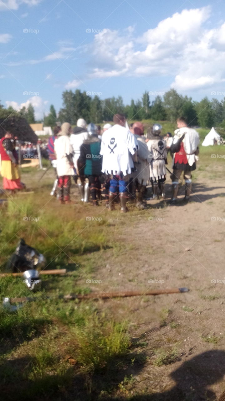 Medieval festival in Vyborg