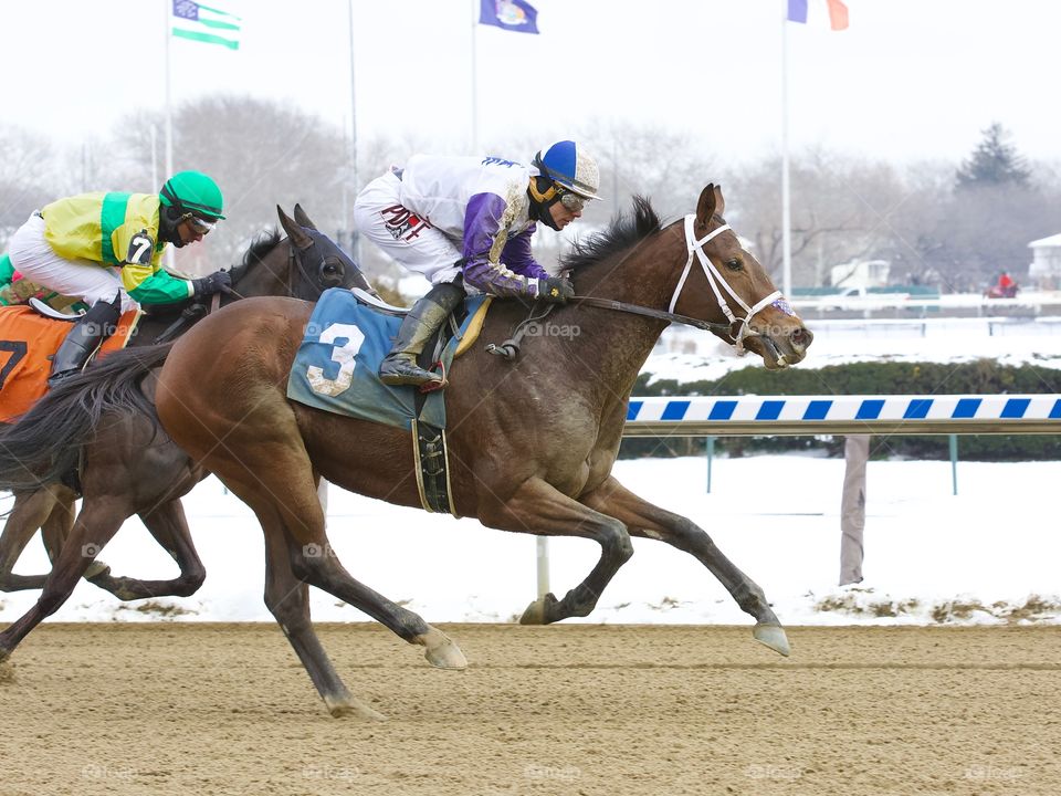 Winter Racing by Fleetphoto