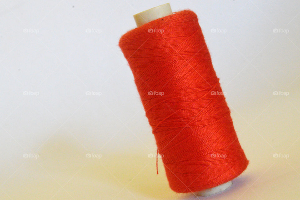 red yarn