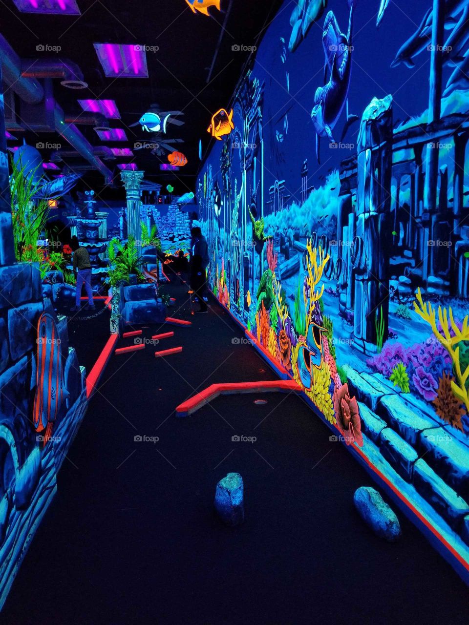 neon mini golf 3d