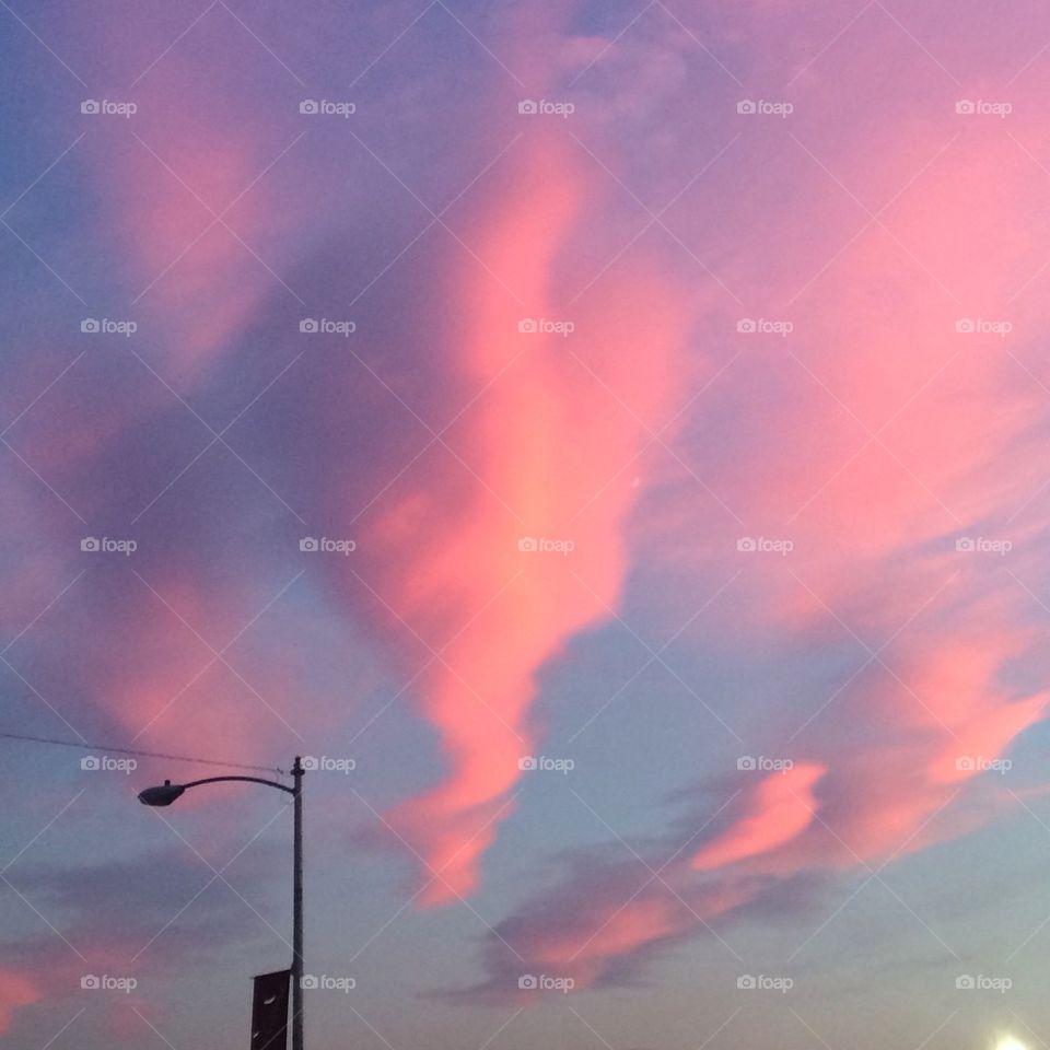 Cotton candy sky 