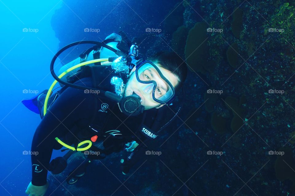 Me snorkeling 