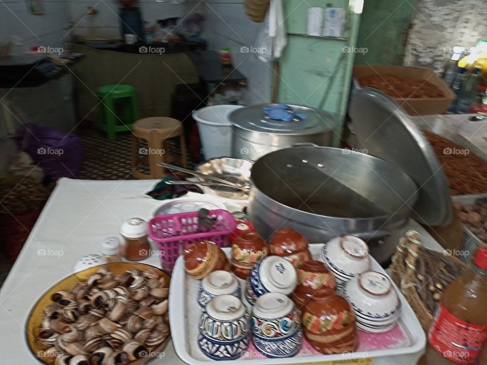 Snail soup restaurant