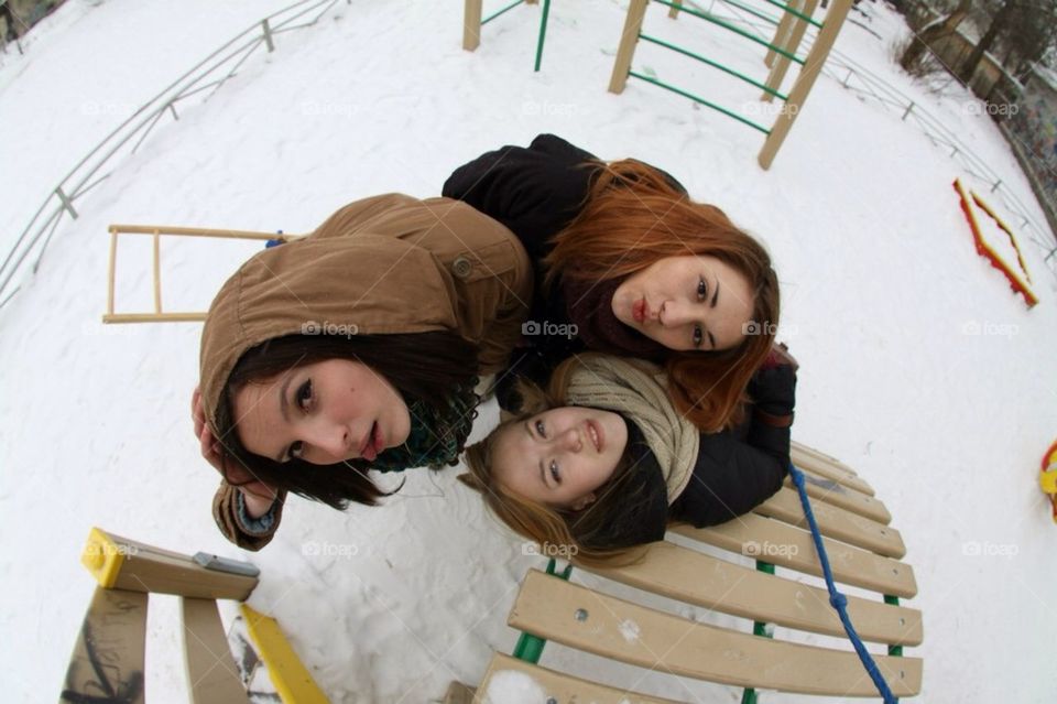 winter people color fun by mariyasakharova