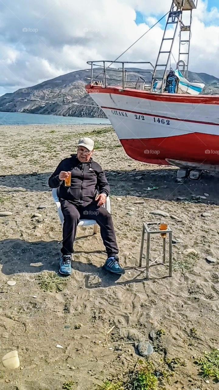 a beautiful day on the beach of Kaa assras in the north-east of Morocco