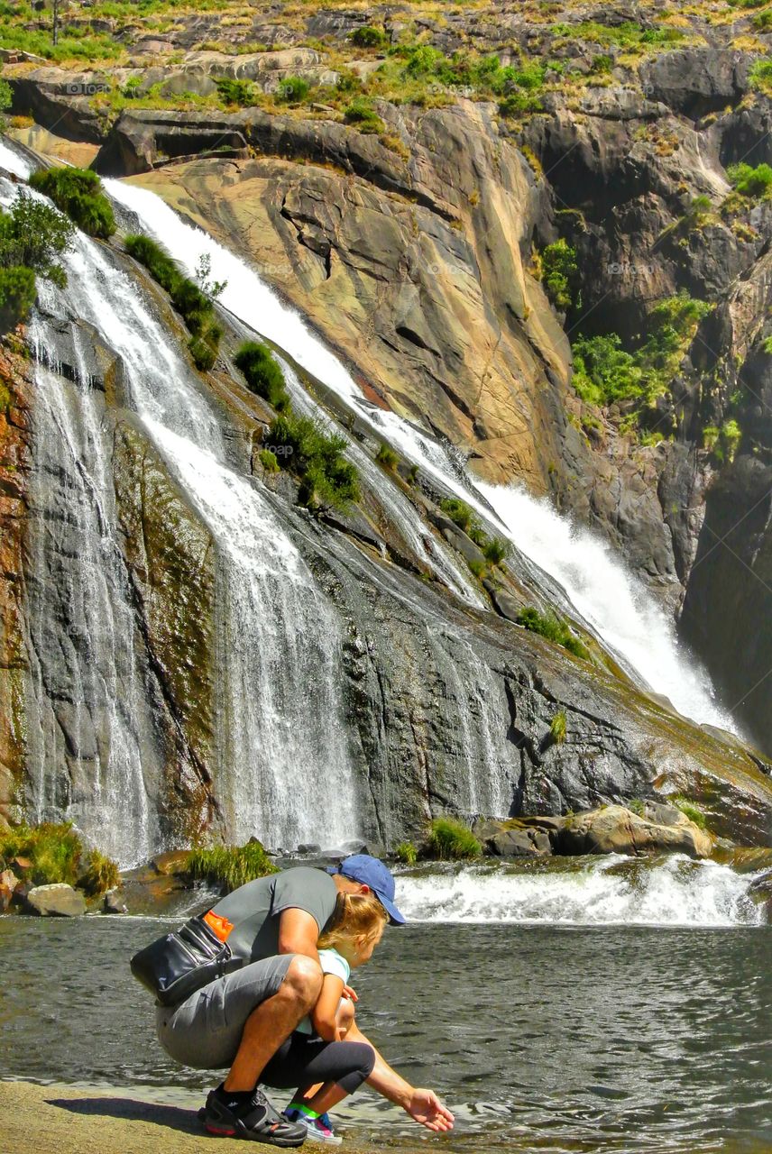 Ézaro waterfall, Galicia, Spain