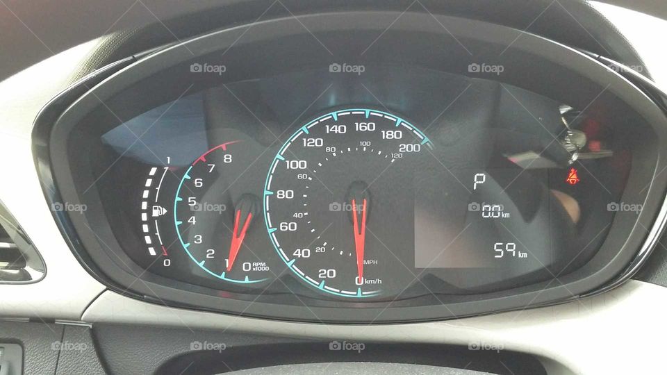 Dashboard Speedometer Odometer