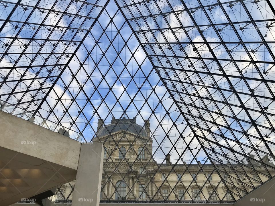 Louvre from inside