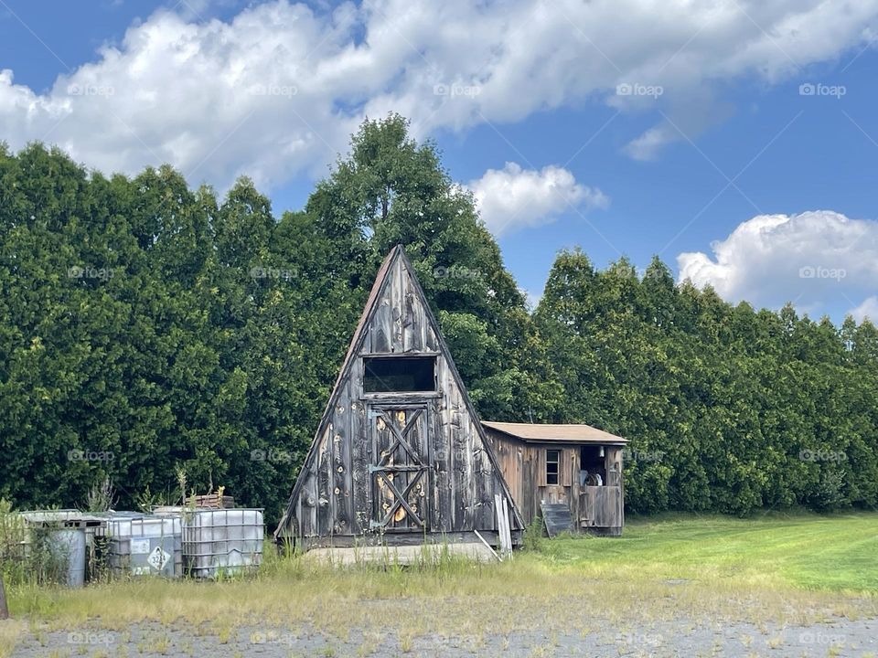 Wooden storage home