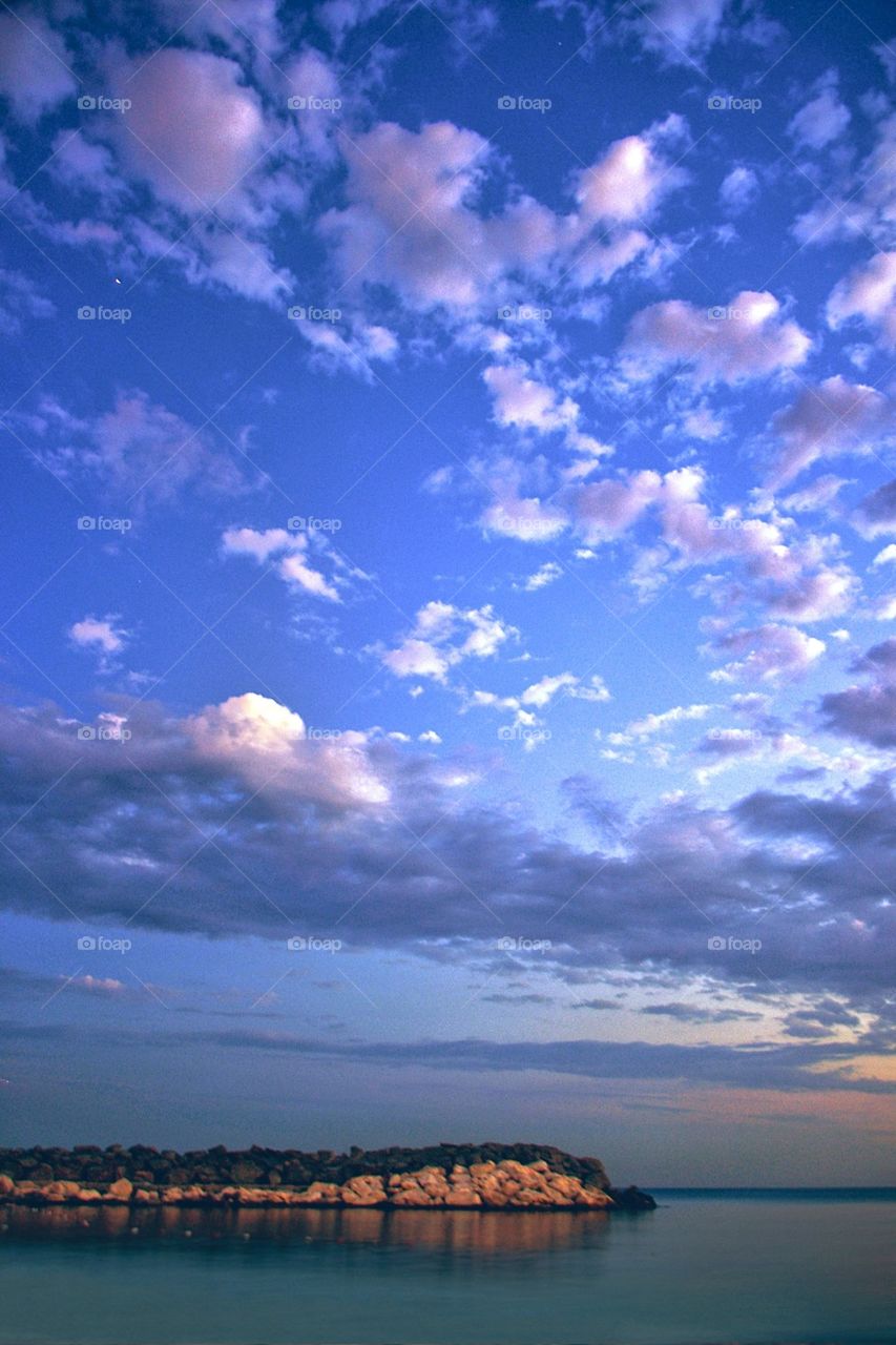 Sunset in istanbul