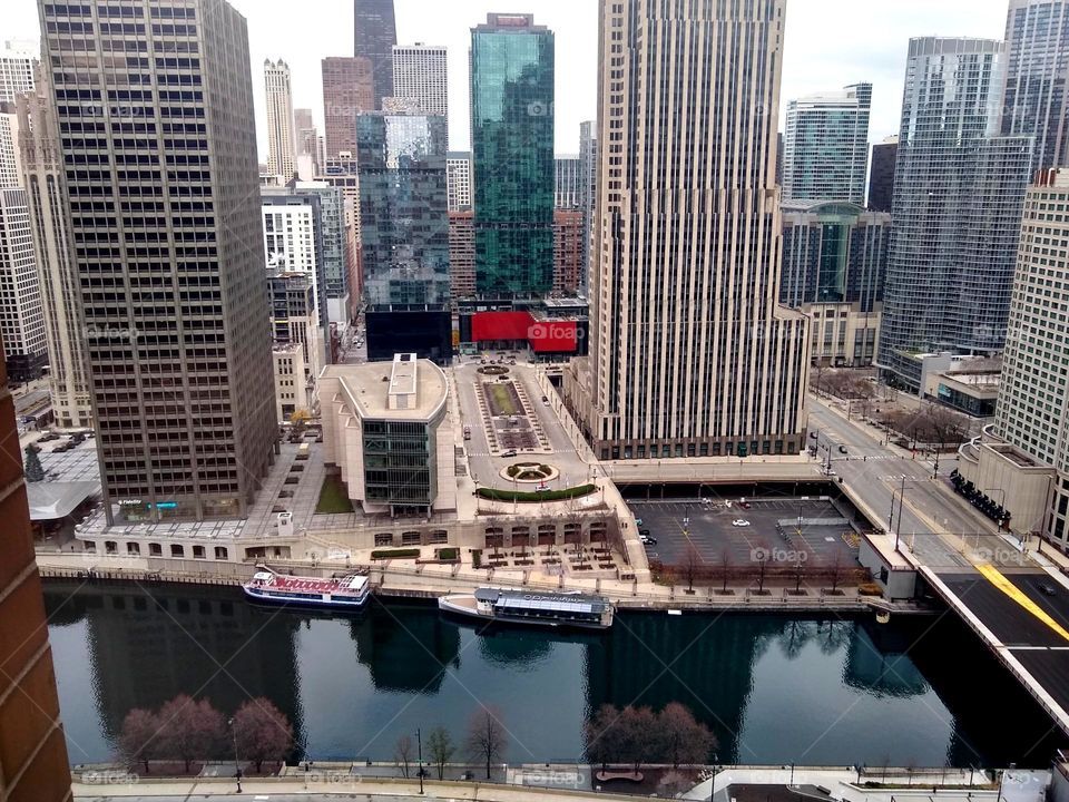 Unfiltered cityscape