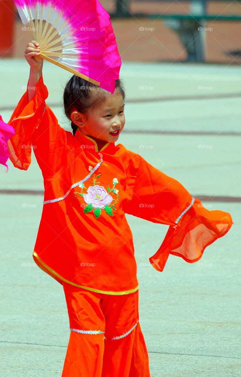 Young Asian Dancers. Asian American Heritage Festival held at the Kensico Dam Plaza in Valhalla,  New York on May 30, 2015.