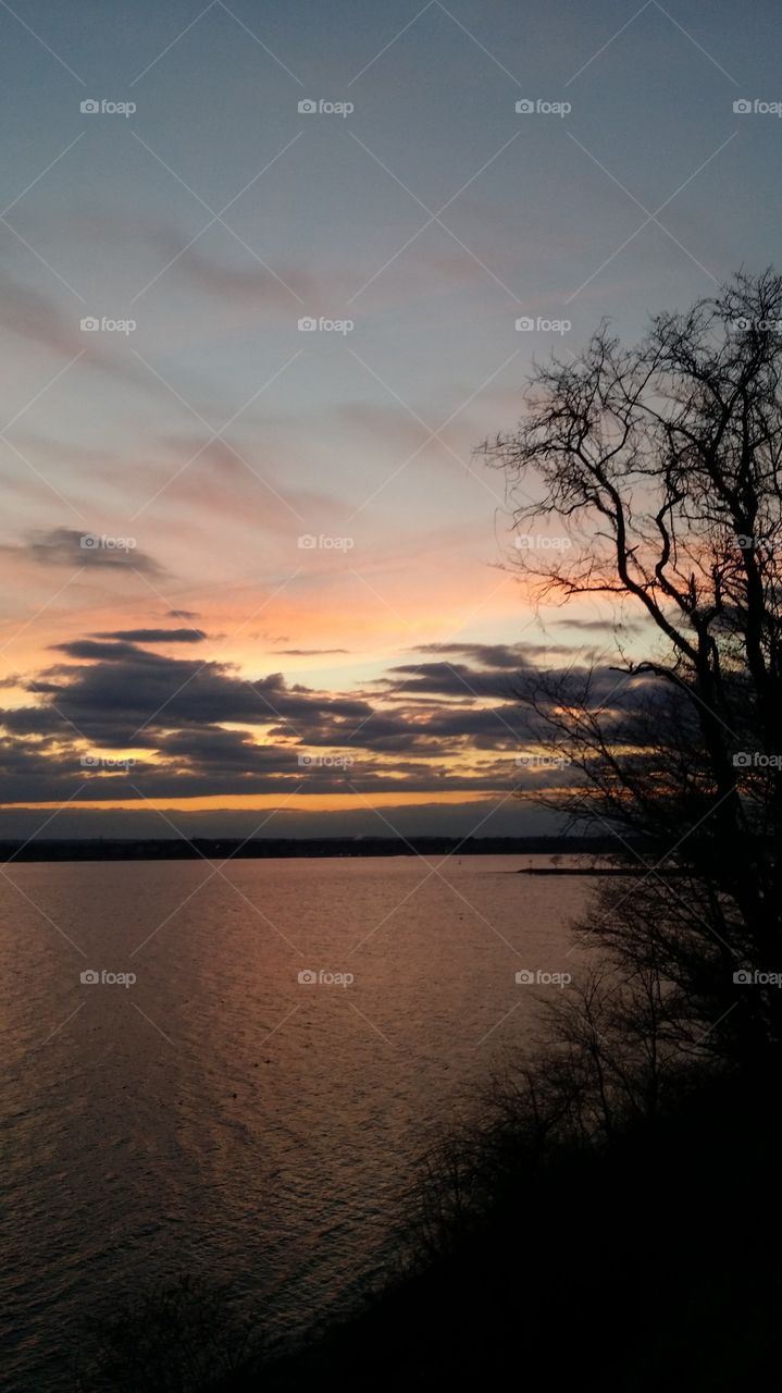 Sunset on Narragansett Bay