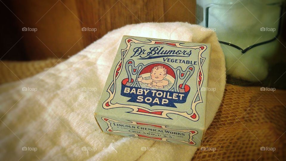 vintage baby soap