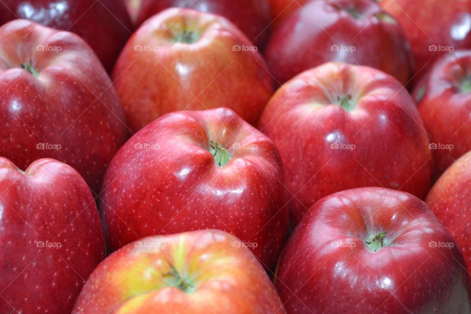 Close-up of red apples