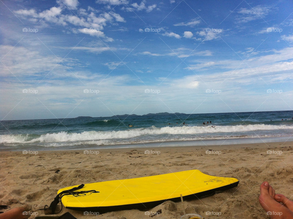 beach sand surf tropic by rgomezphoto