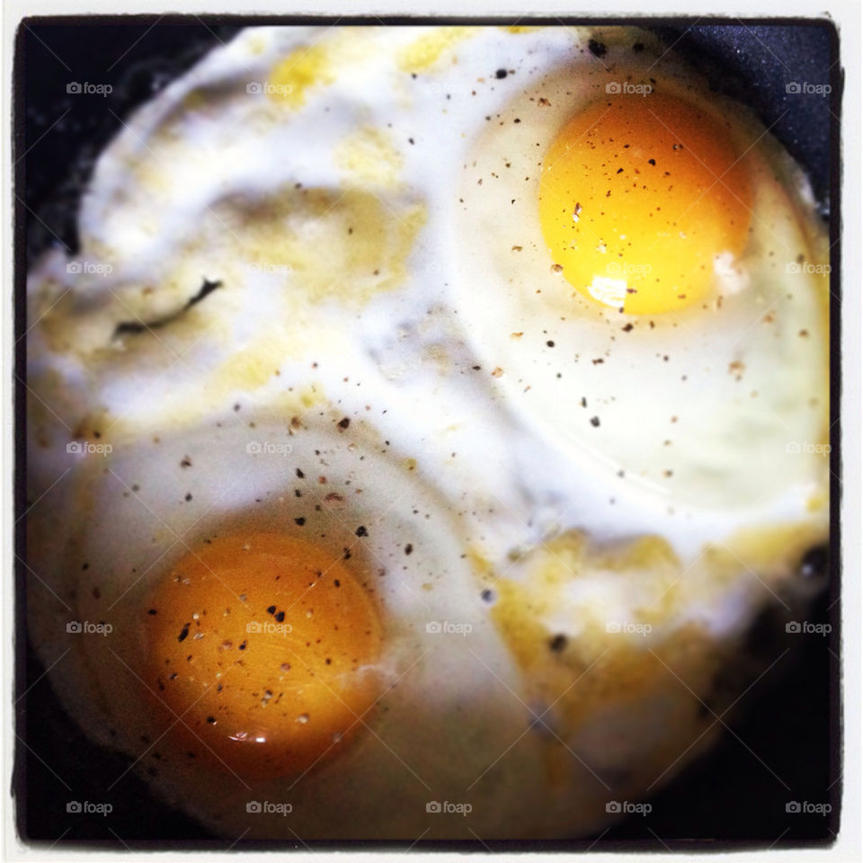 Egg, Egg Yolk, Breakfast, Food, Frying Pan