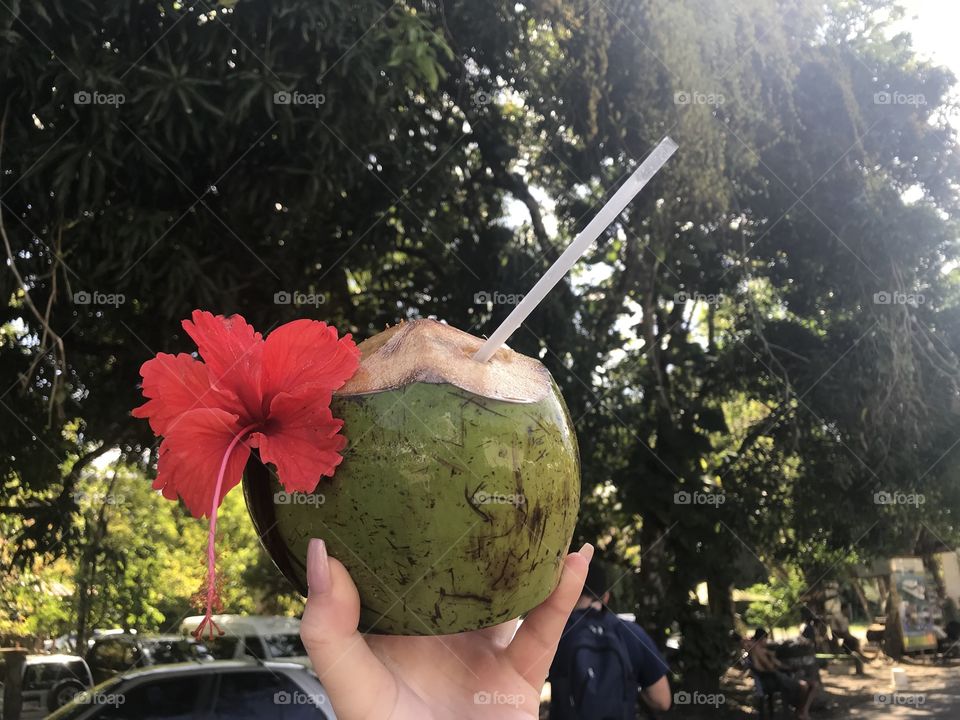Coconut water 