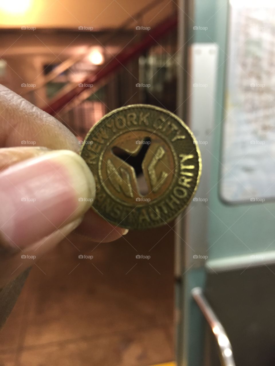 For all my New Yorkers out there, this was your ticket for our transit system before the MetroCard! Just one coin and the city was yours for the taking. So many things have changed but let’s not forget where we started