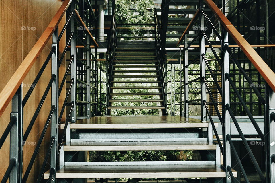 Staircase of building