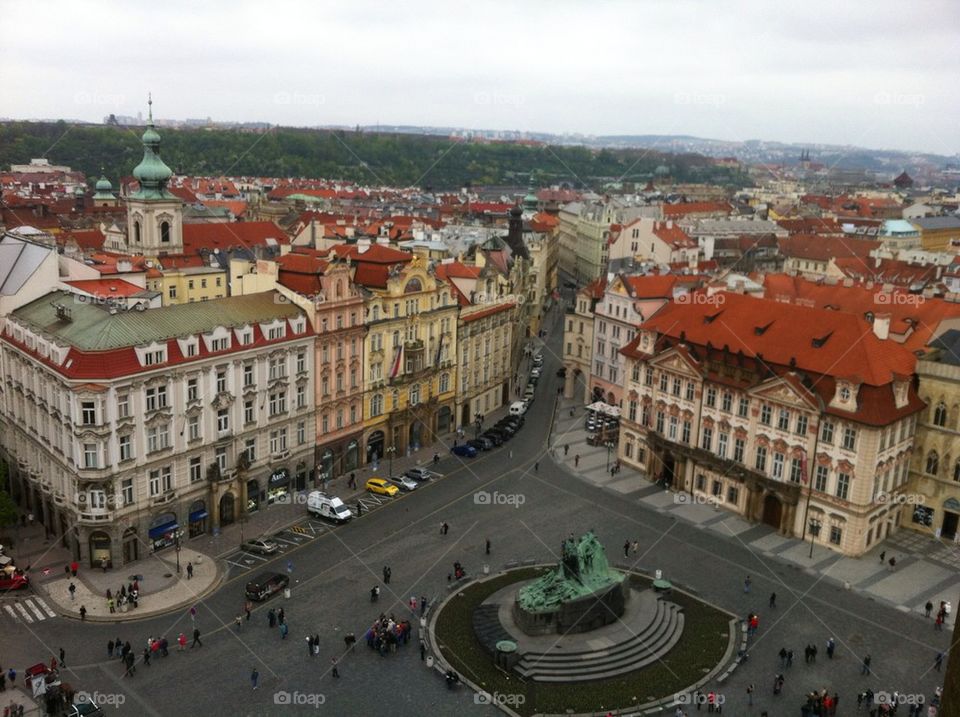 Prague cityscape