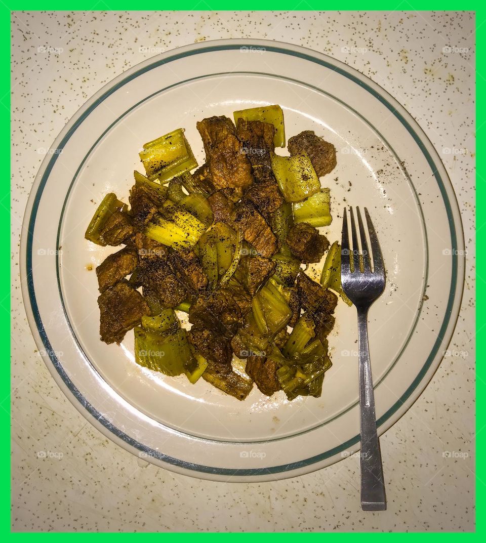 A simple, yet delightful, late night supper at home.