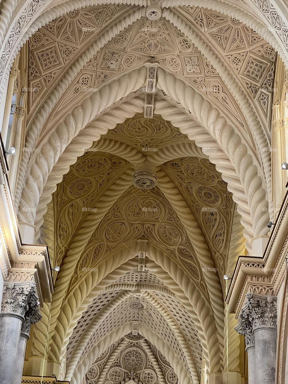 ceiling; Erice, Sicily 