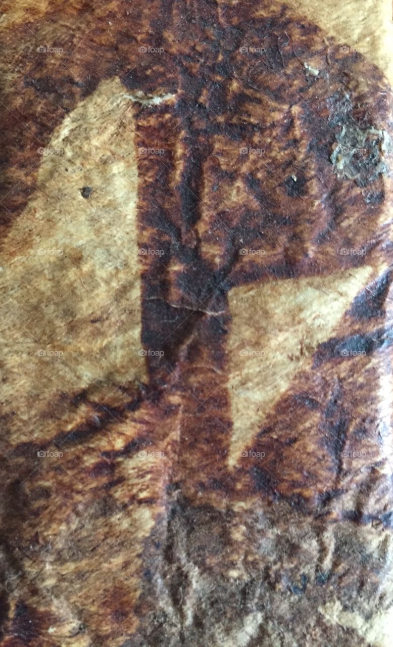 Brown Texture Background. A close up of the skin of a picture frame I bought in Hawaii. It has a nice texture. 