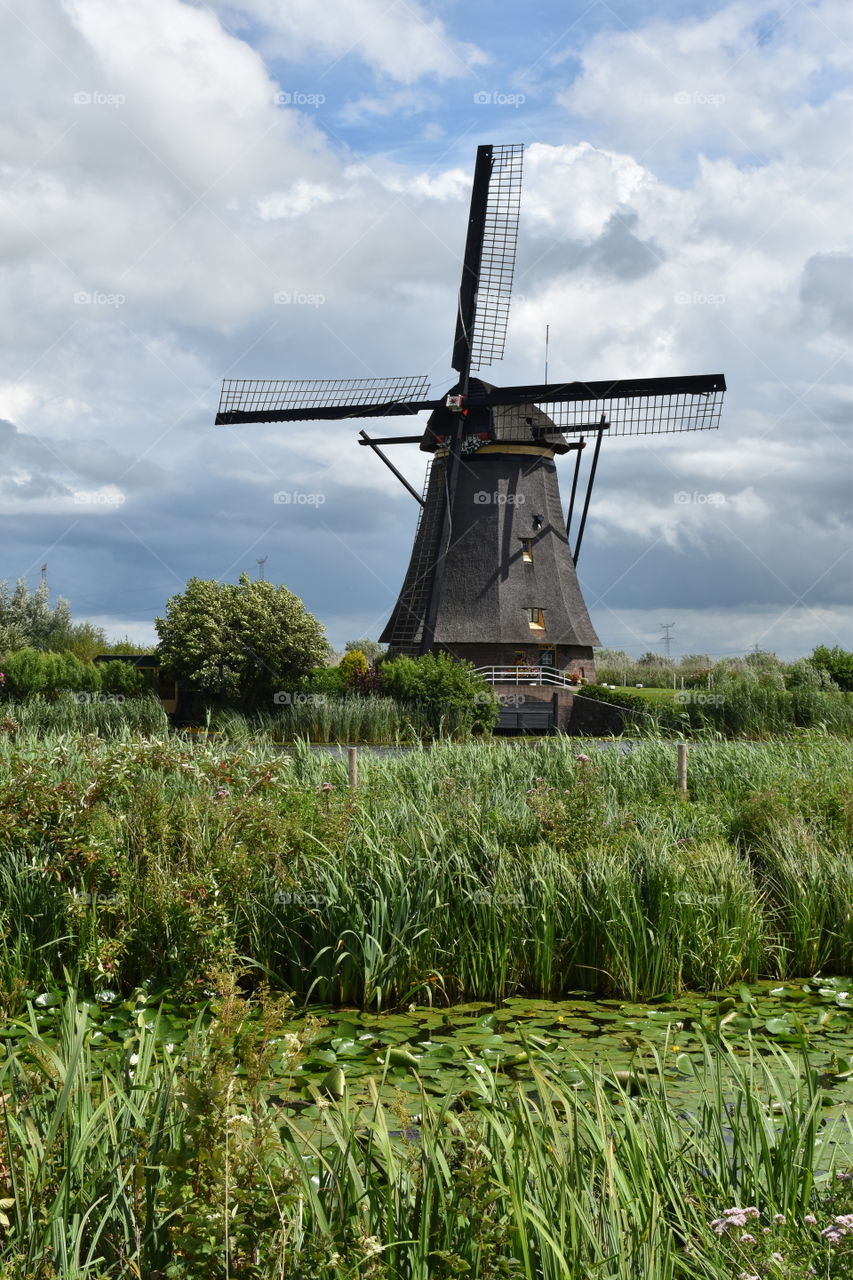 Windmill Niederlande/Kinderdijk