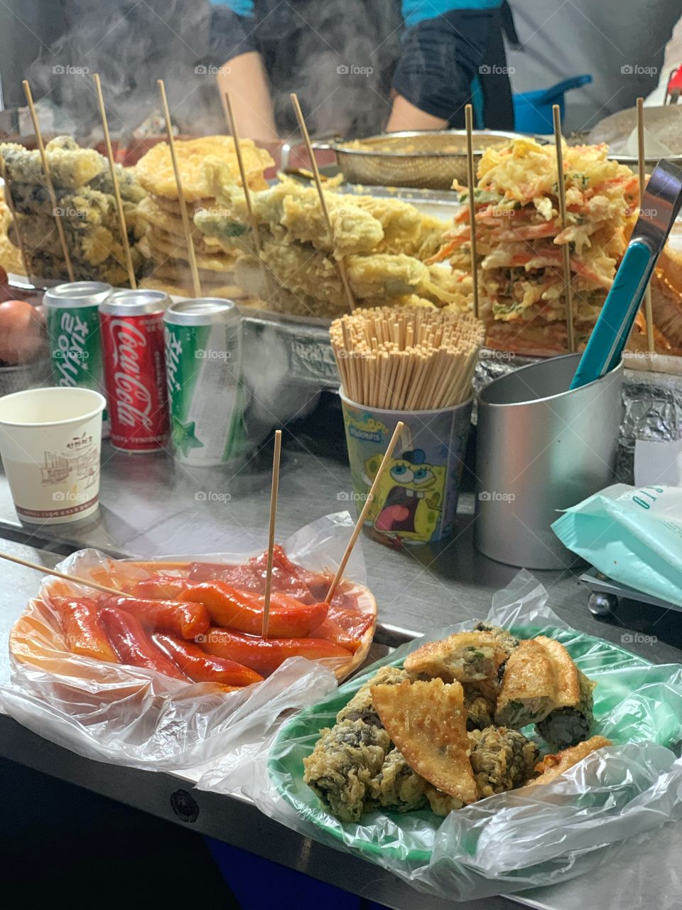 Korea street’s foods stall