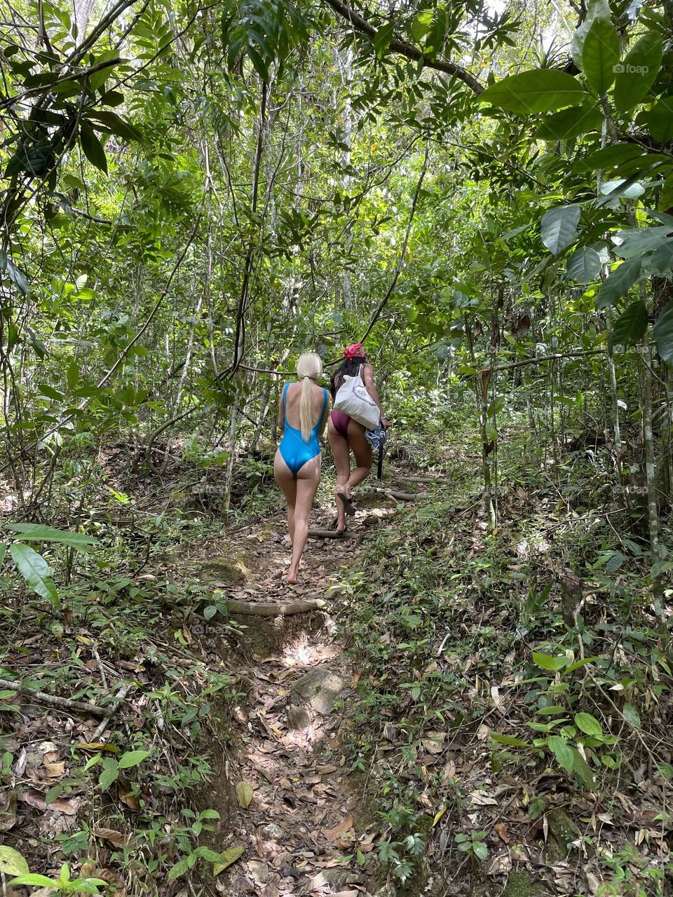 Exploring the mountains on the island of Cuba, the Caribbean