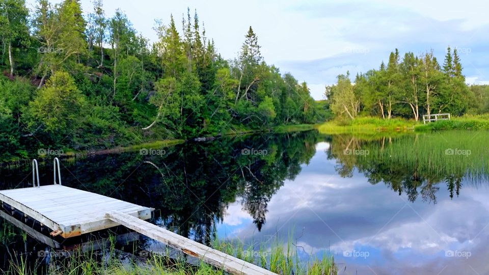 Mountain lake