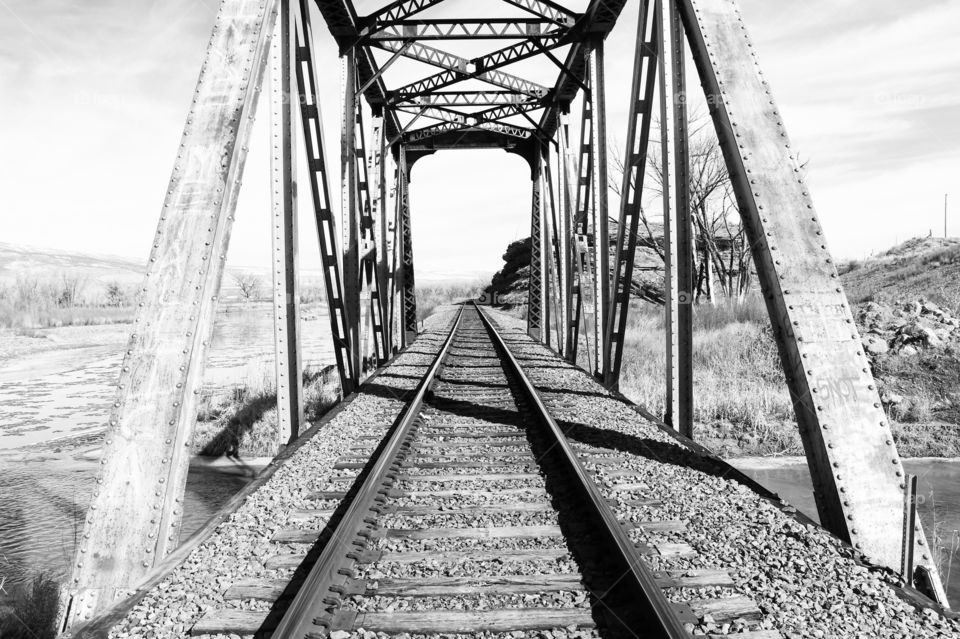 Railroad & Bridge - Delta, Colorado 