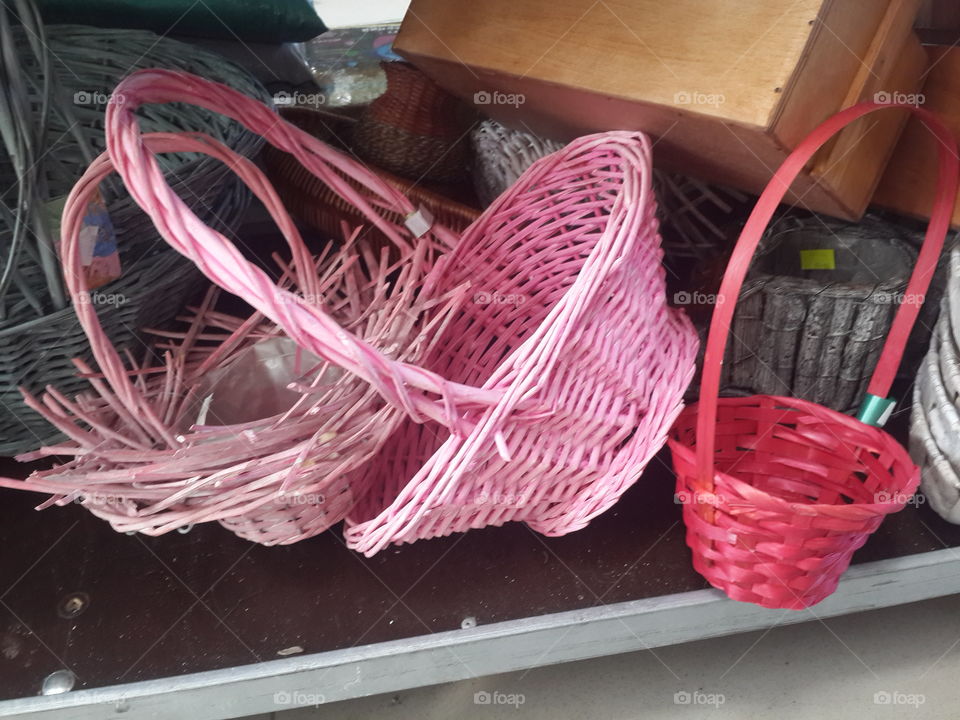 pinks basket