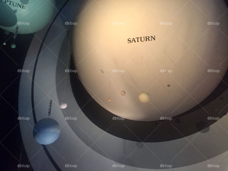 Saturn planetarium 