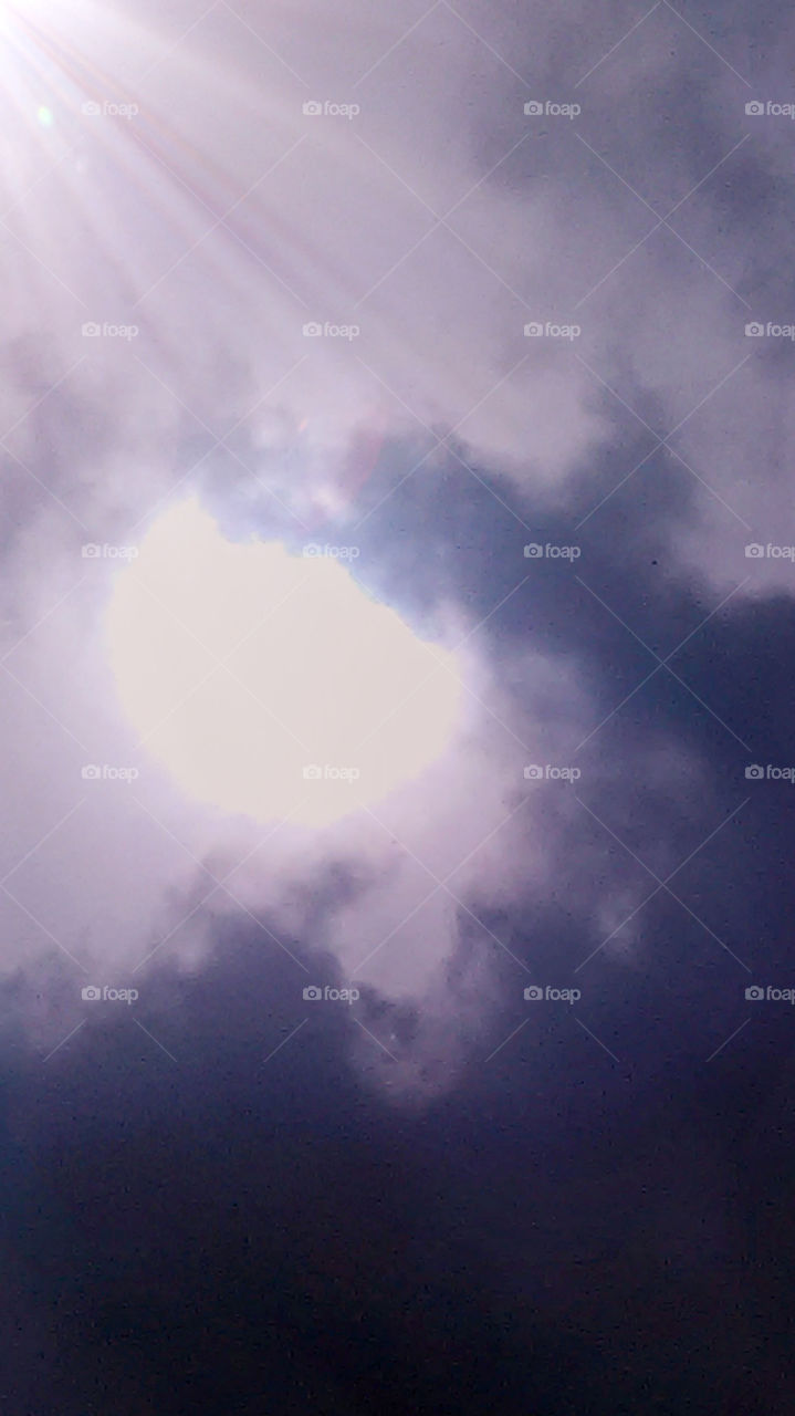 the Sun. this is a picture of the sun during my lunch break