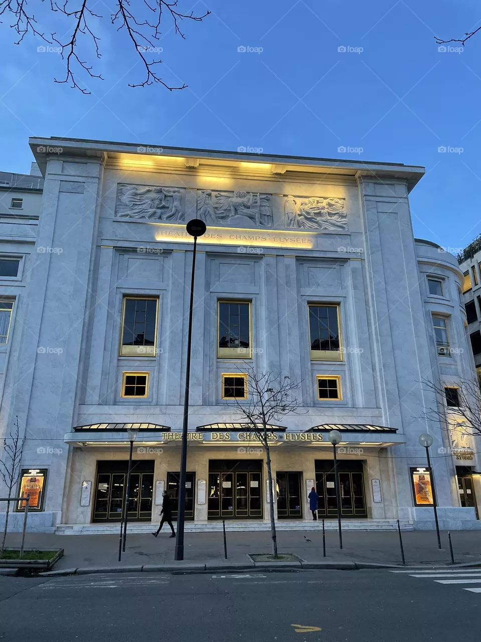 Théâtre des Champs Élysées in Paris 