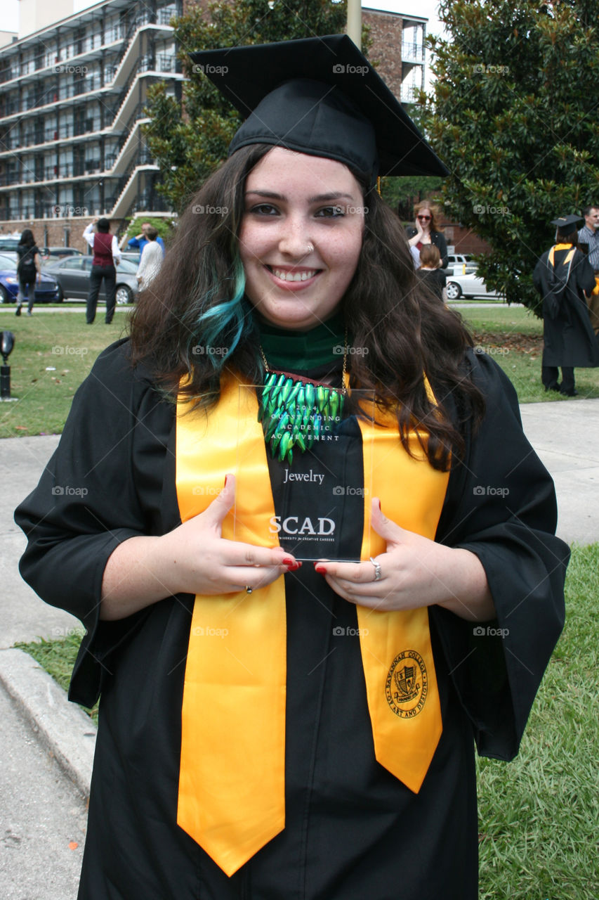 Graduation from Savannah College of Art and Design