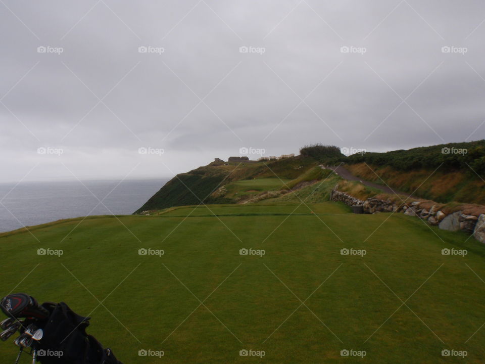 Golfing in Old Head Ireland