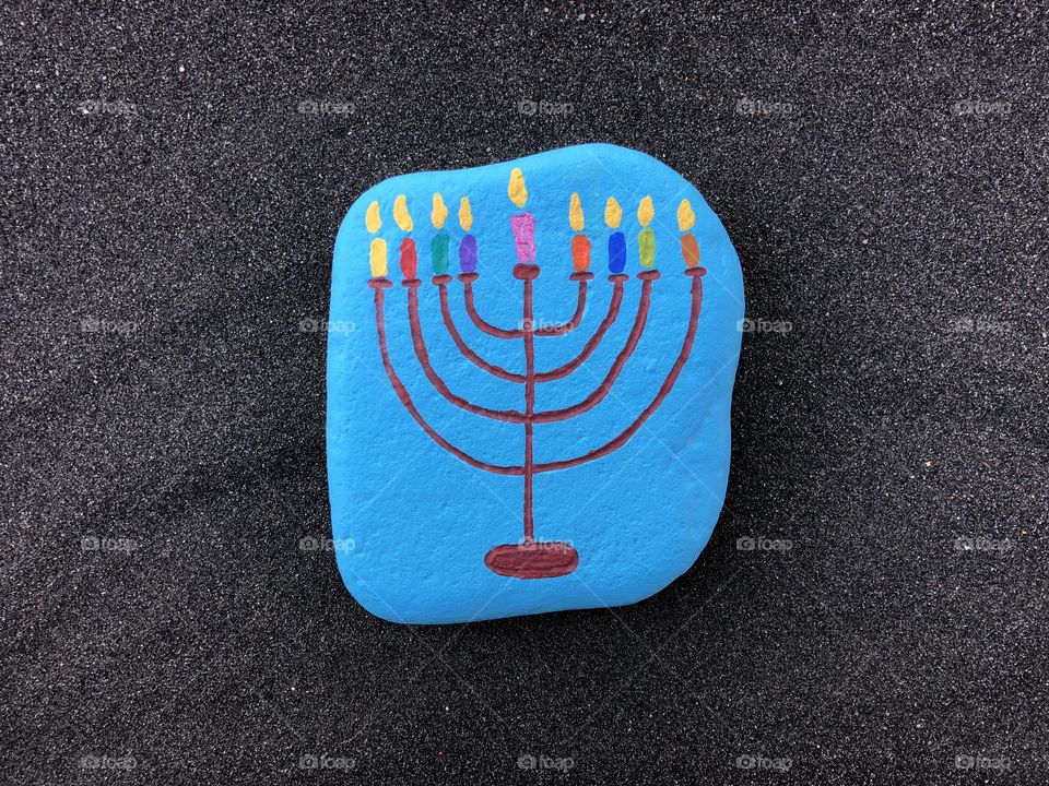 Hanukkah symbol 