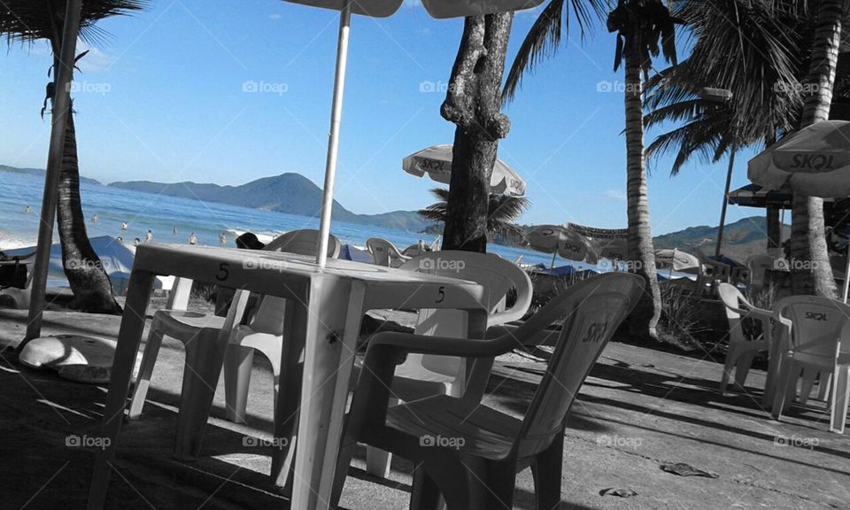 A paz que vem do mar.