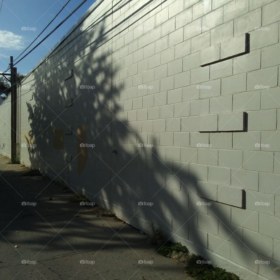 Shadow wall