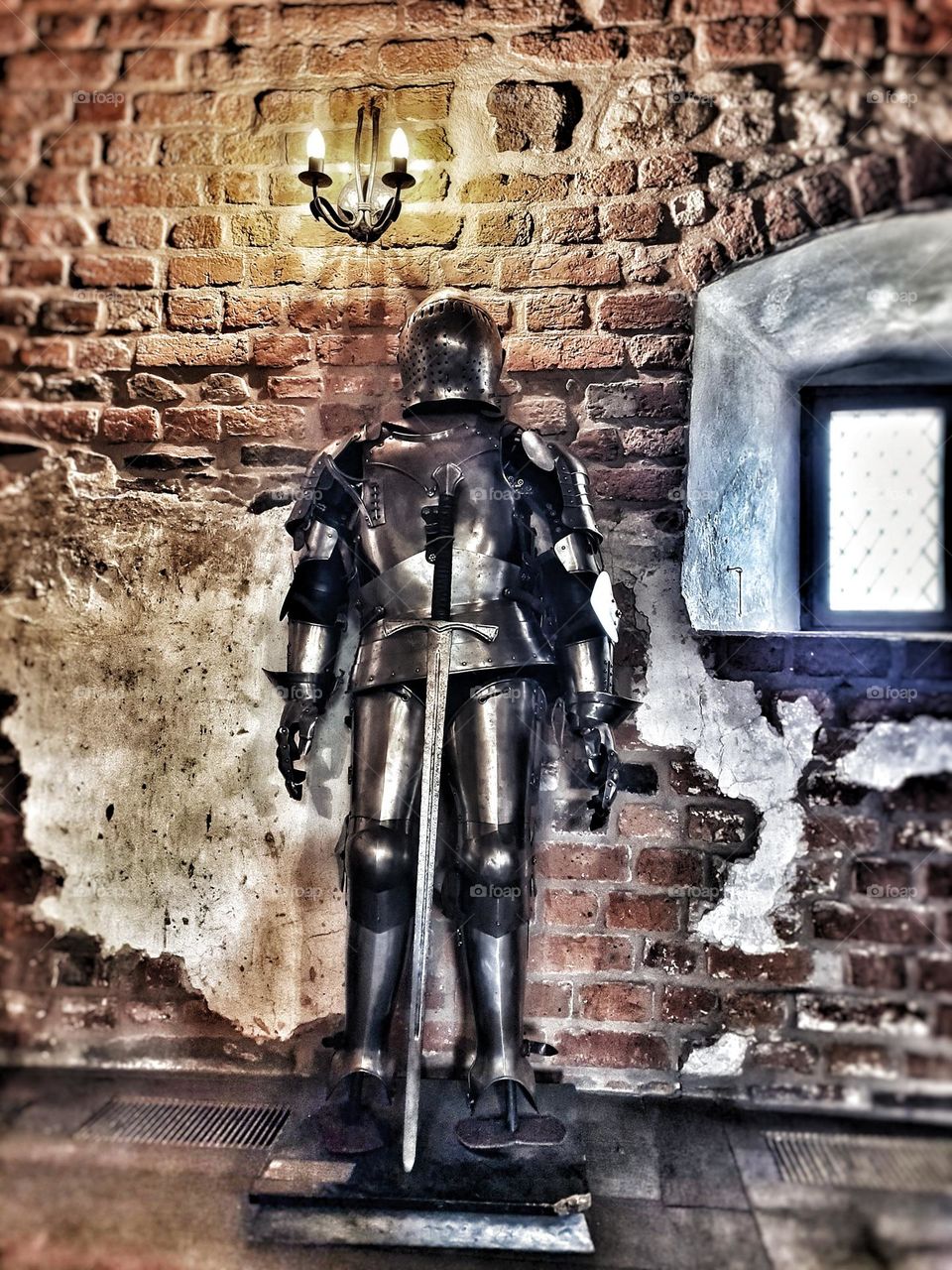 Medieval Knight in Shining Armor