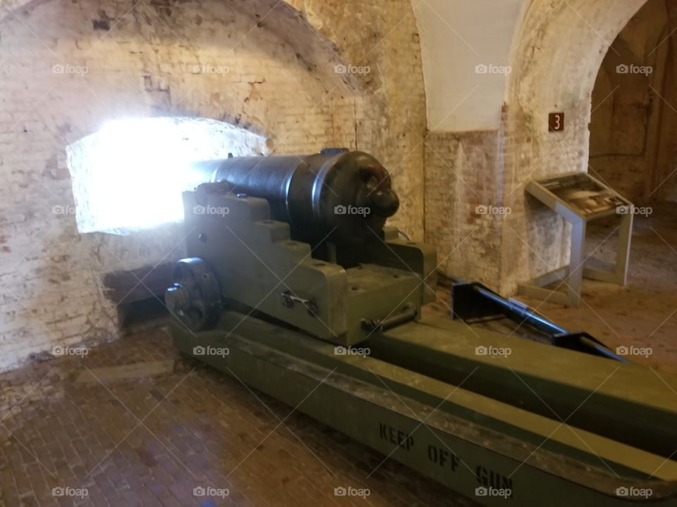 fort pickens cannon