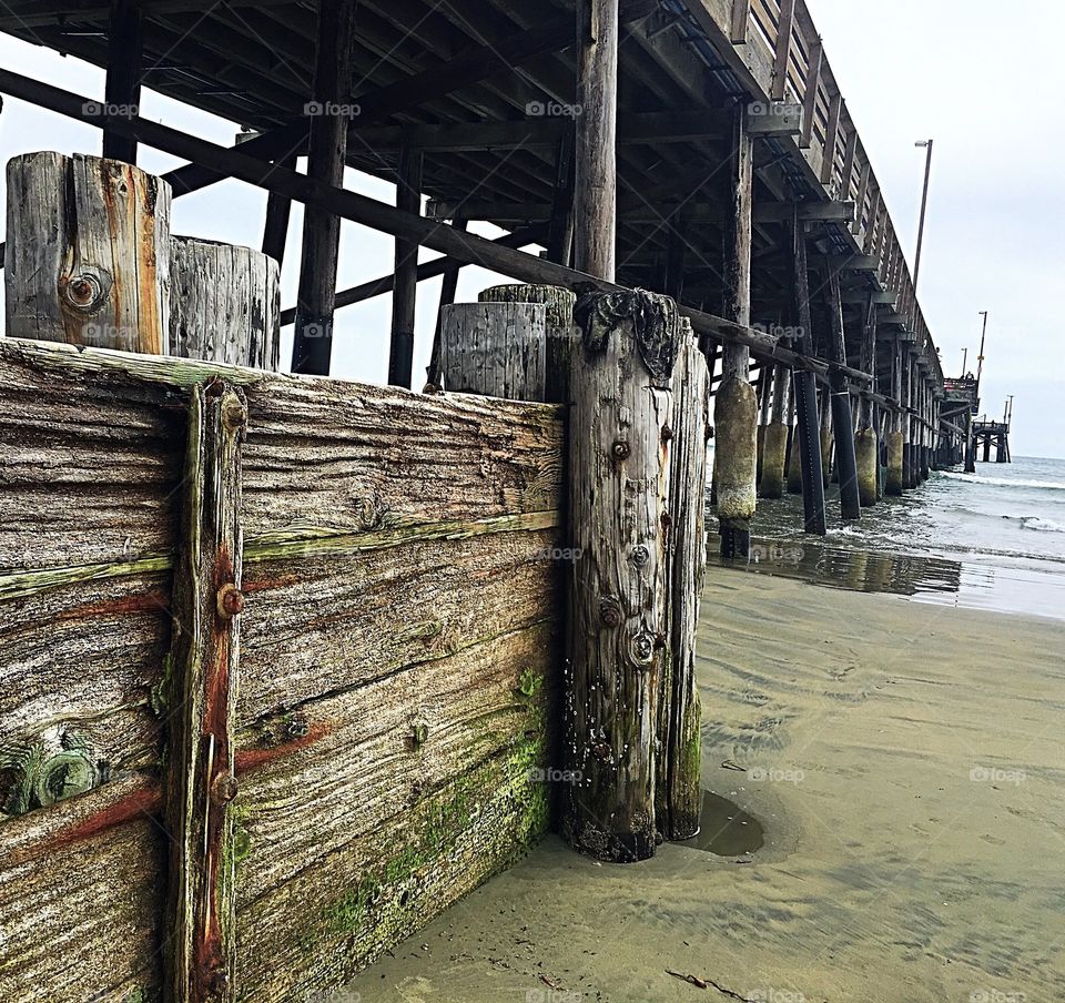 Weathered Under The Pier