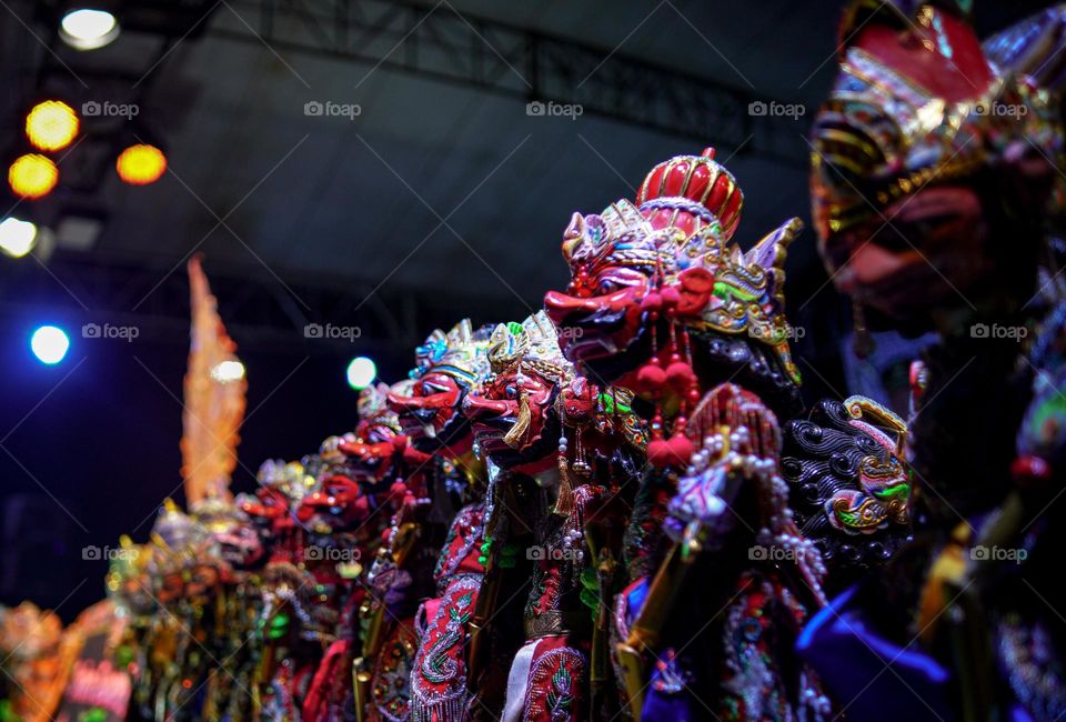 Wayang Golek is a product created from Indonesian original culture. Wayang Golek performances often talk about the nation's noble values, social criticism and of course spreading goodness.