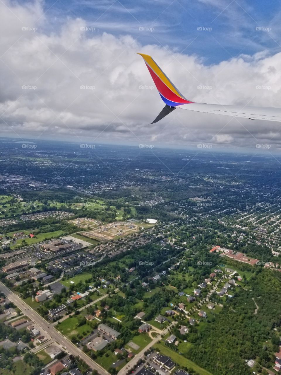 flying Southwest Air