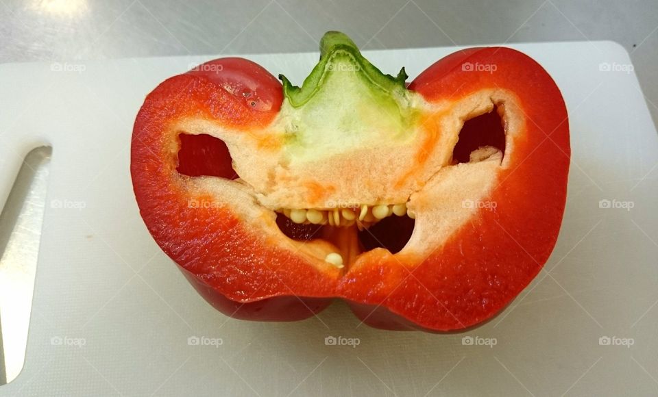 Funny looking pepper