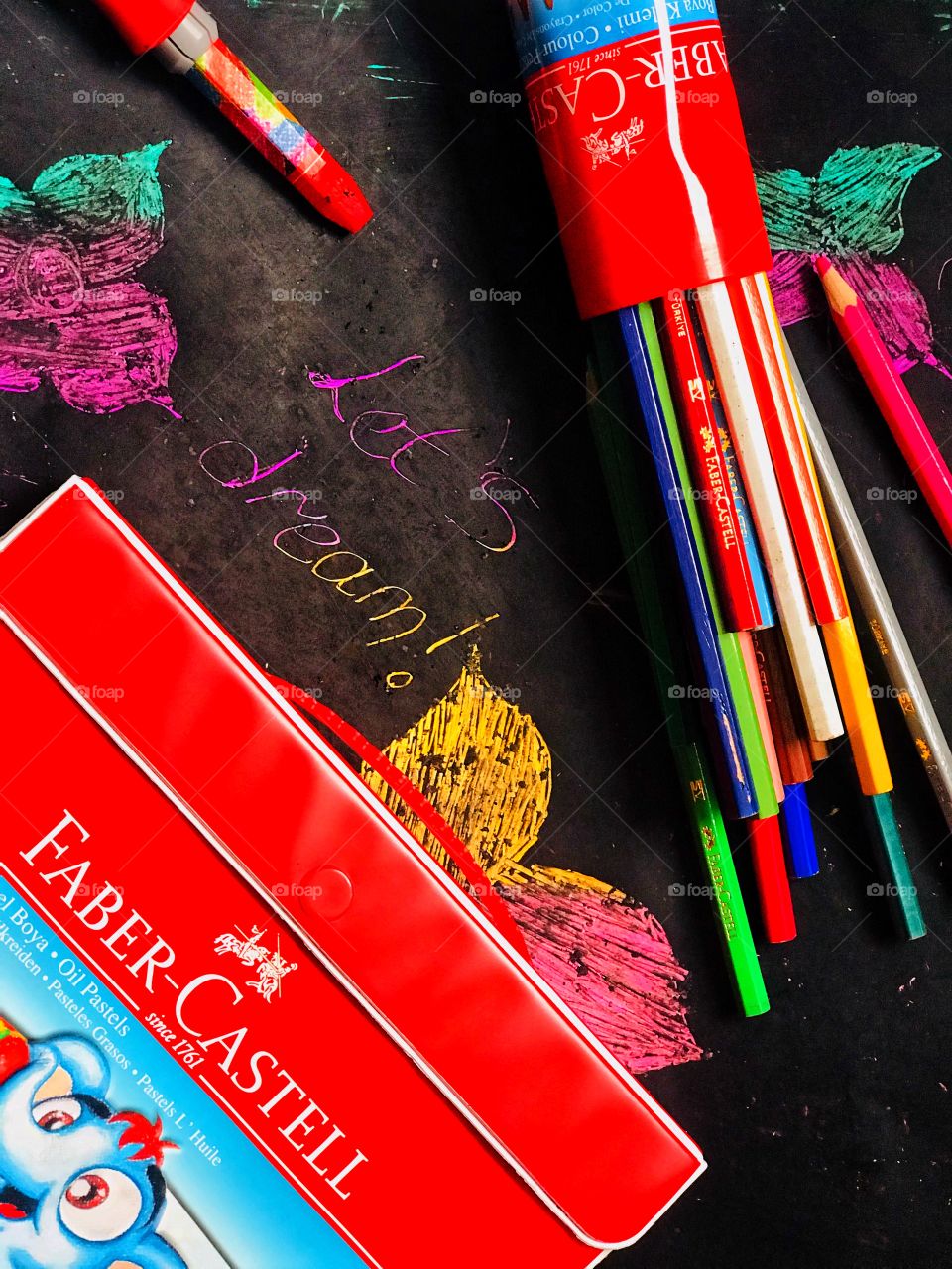 colorful Faber Castel